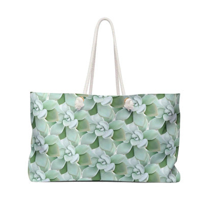 Pachyveria Haagei Succulent Pattern Weekender Bag
