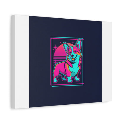 Platonic Love Corgi Canvas | Friendship Valentine, Galentine’s Wall Art