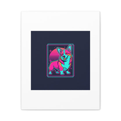 Platonic Love Corgi Canvas | Friendship Valentine, Galentine’s Wall Art