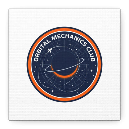 Orbital Mechanics Club Canvas | mission patch, space science