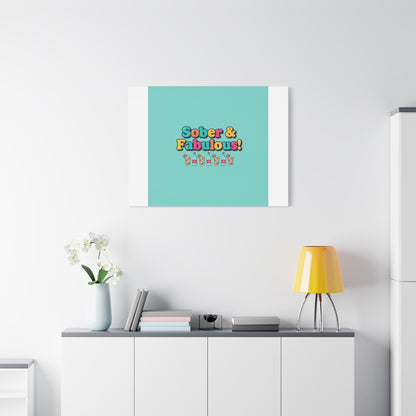 Sober & Fabulous! Canvas | Dry January, Mocktail Trend