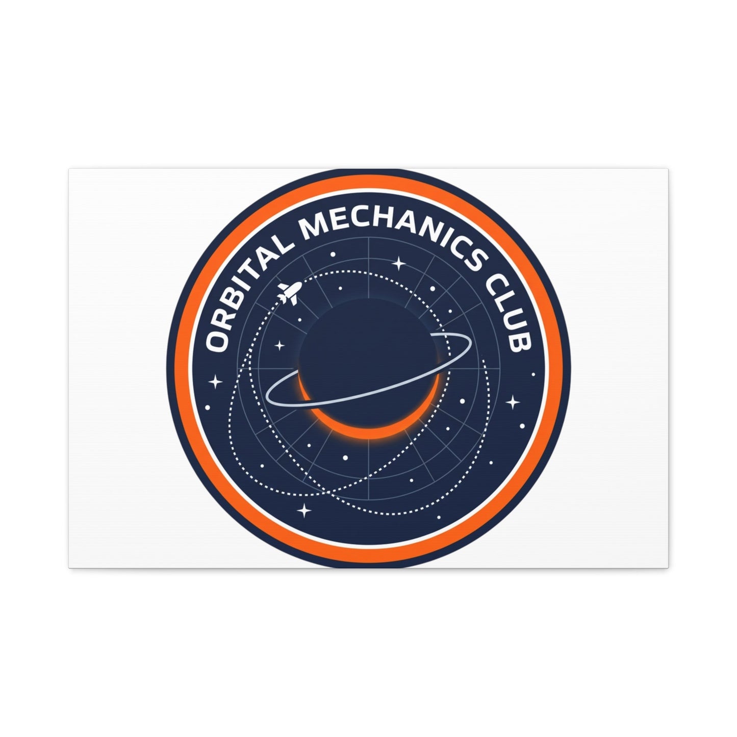 Orbital Mechanics Club Canvas | mission patch, space science