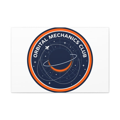 Orbital Mechanics Club Canvas | mission patch, space science