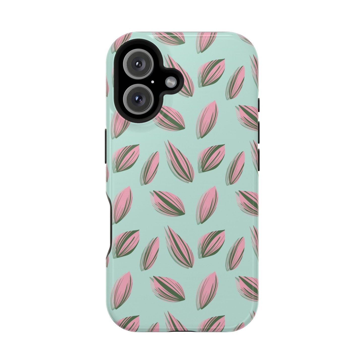 Tradescantia Nanouk Pattern Phone Case – Dual Layer Protective Cover