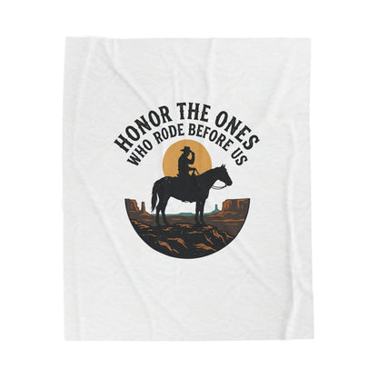 Honor The Ones Who Rode Before Us Blanket | Western Americana, Cowboy Vintage