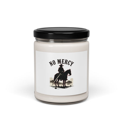 No Mercy Cowboy Skull Candle, Soy Candle | Western-Gothic, Desert Noir Scent