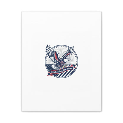 250th Anniversary Eagle Emblem Canvas | Semiquincentennial Americana