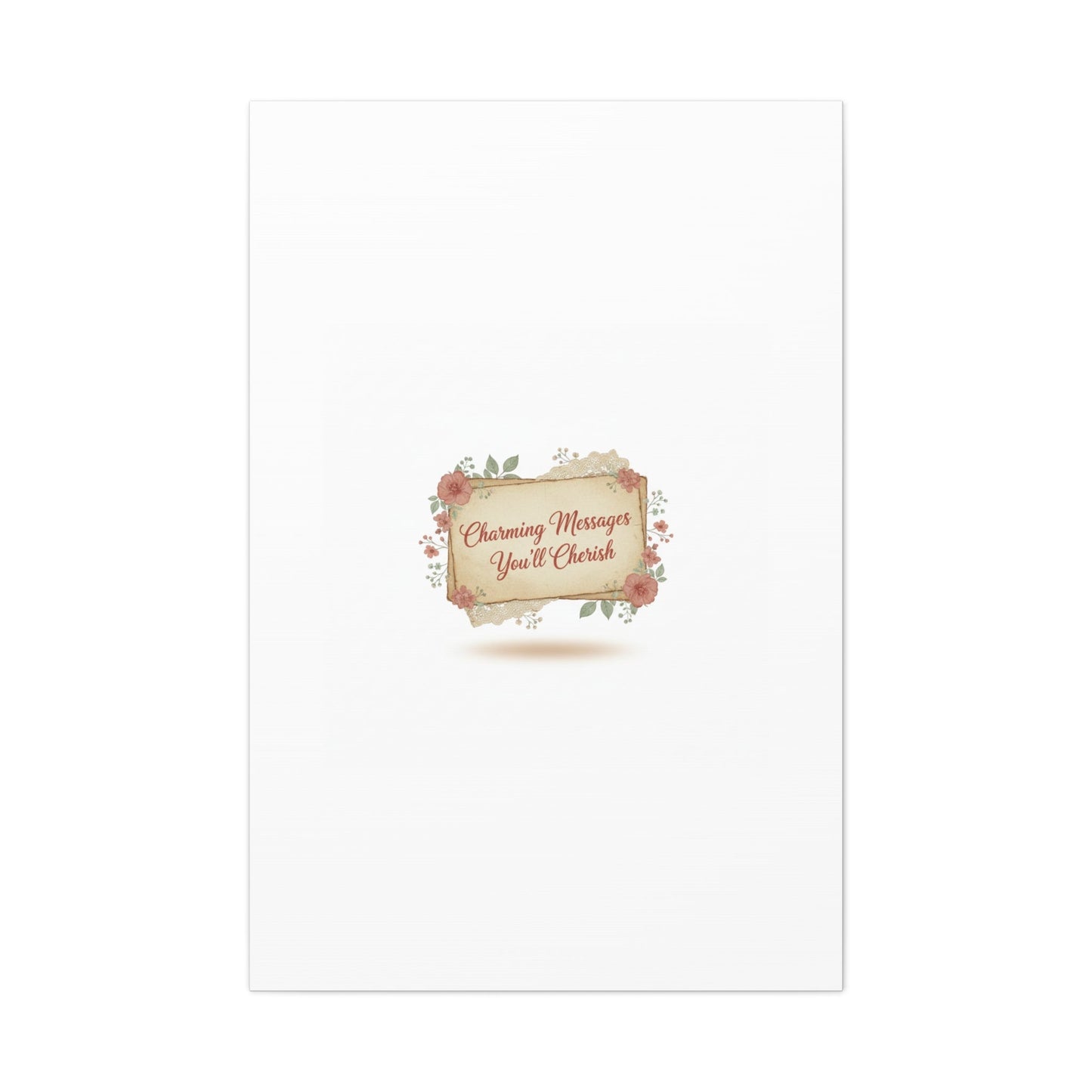 Love Letter Collage Canvas, Vintage Letter Art, Wax Seal Romance Print