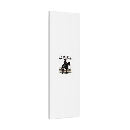 No Mercy Cowboy Skull Canvas | western skull art, gothic Americana