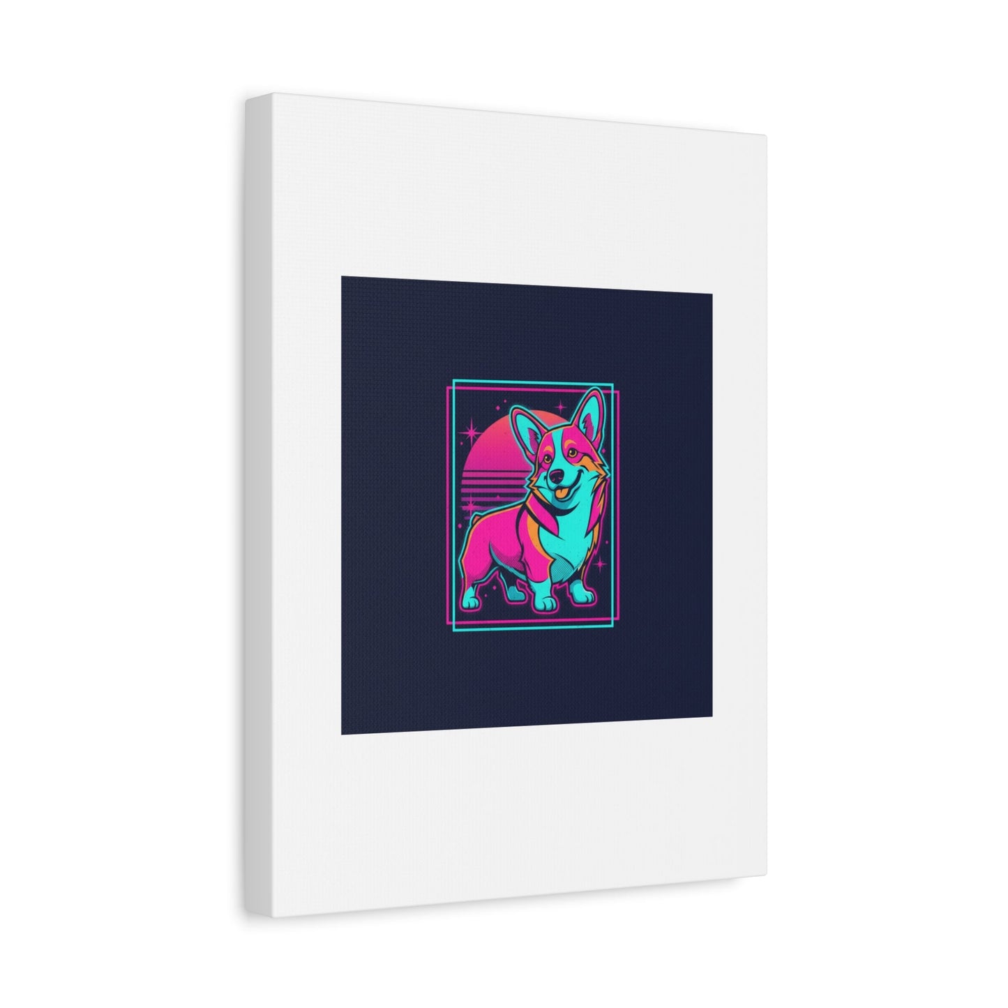 Platonic Love Corgi Canvas | Friendship Valentine, Galentine’s Wall Art
