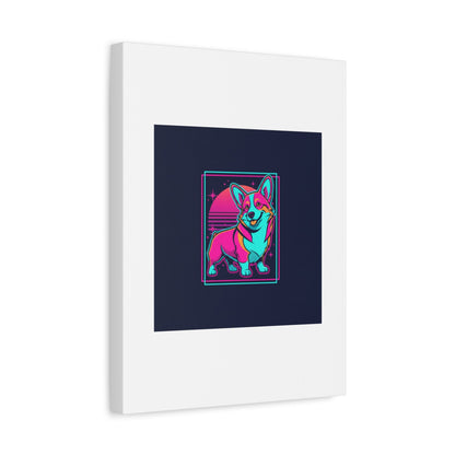 Platonic Love Corgi Canvas | Friendship Valentine, Galentine’s Wall Art