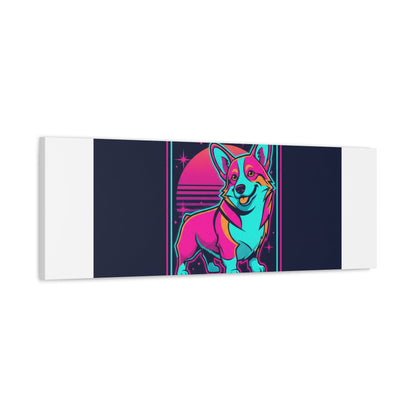 Platonic Love Corgi Canvas | Friendship Valentine, Galentine’s Wall Art