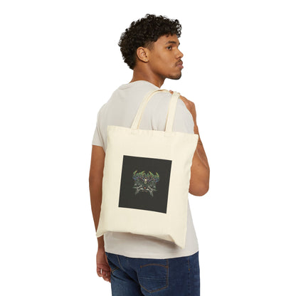 Hard Rock Motivational Tote | heavy metal wellness, gothic wellness quote