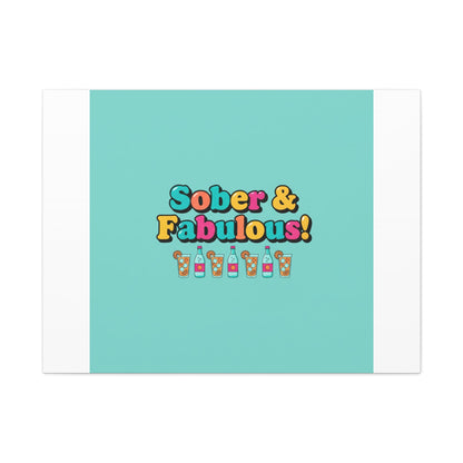Sober & Fabulous! Canvas | Dry January, Mocktail Trend