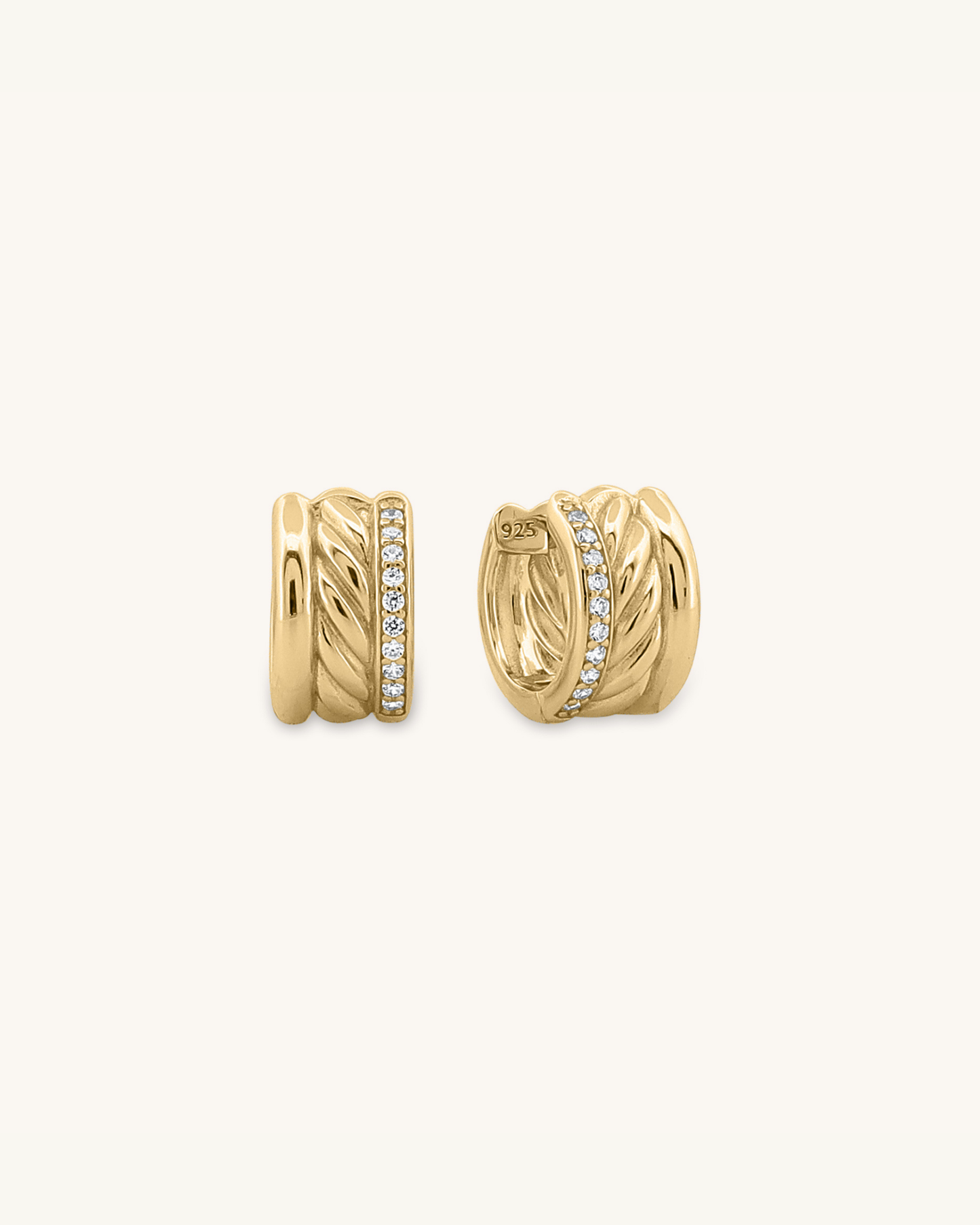 Triple Row Hoops