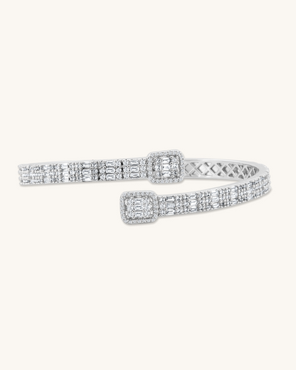 Baugette Bangle Bracelet