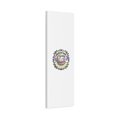 Romantasy Reader Canvas Print | enchanted bookish celestial gothic