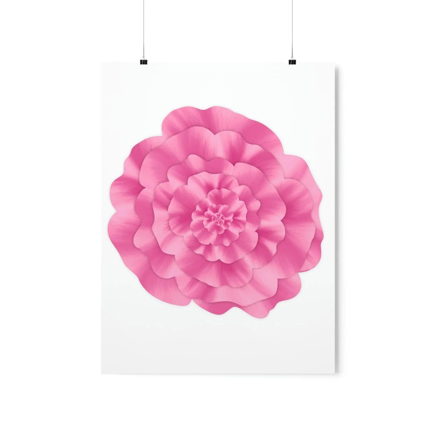 Peony Botanical Print – Unframed Wall Art