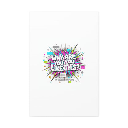 Matte Canvas, Stretched, 1.25"