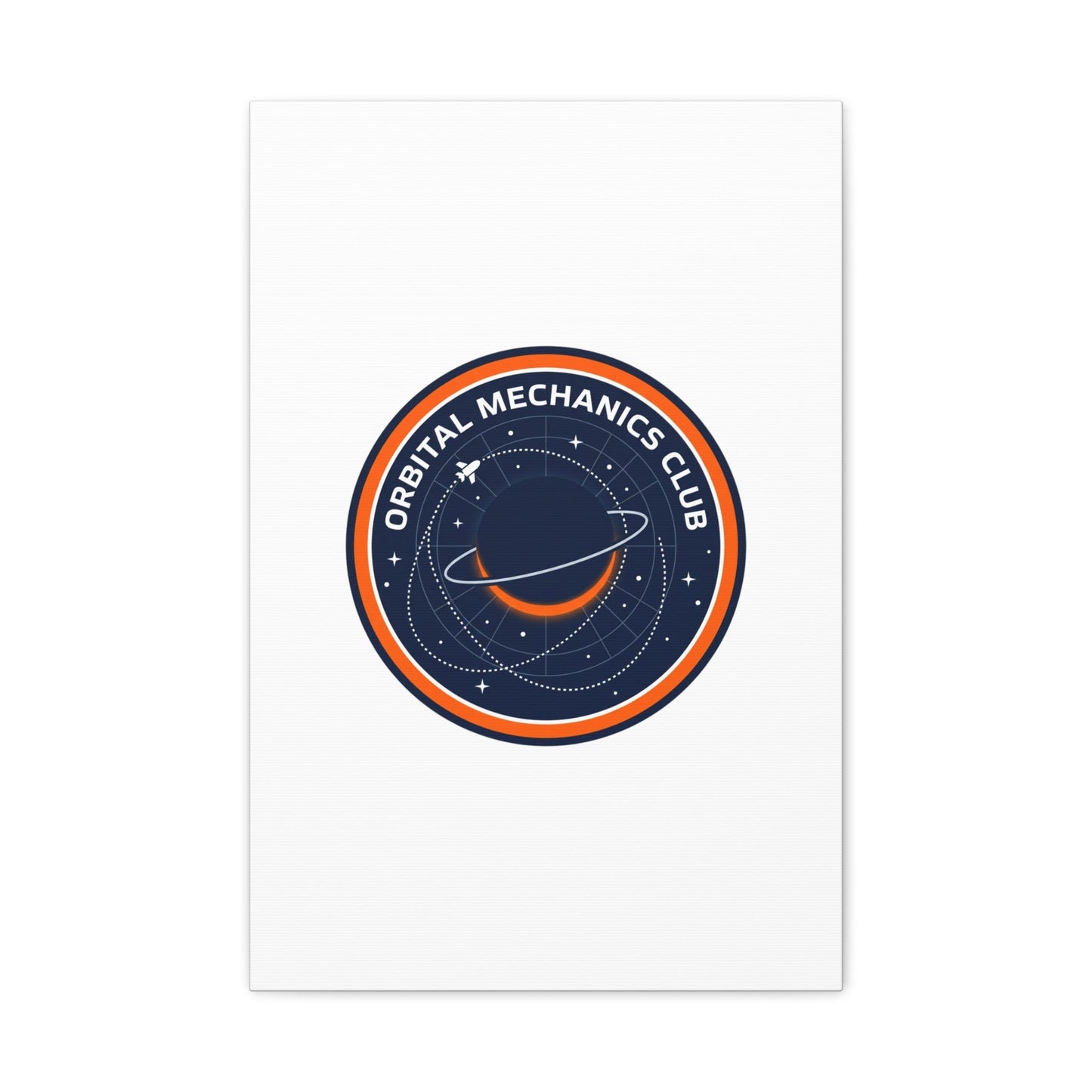 Orbital Mechanics Club Canvas | mission patch, space science