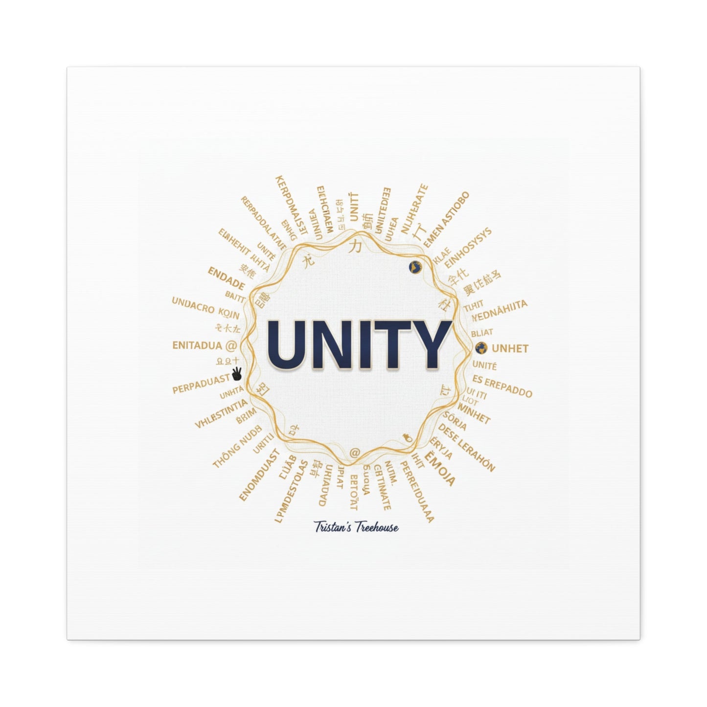 UNITY Canvas, Matte Stretched 1.25" | Dry January sober curious decor