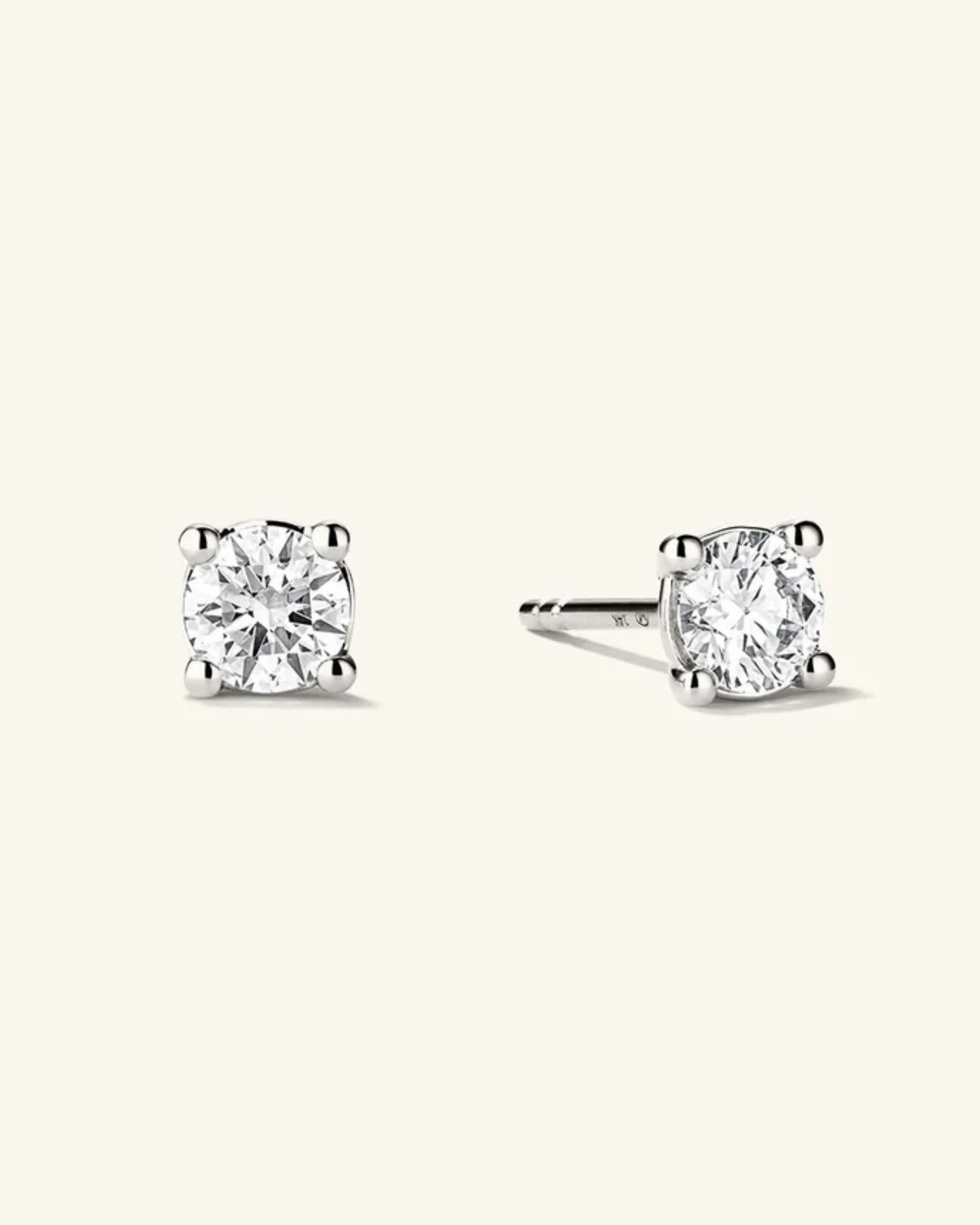 0.78 ct. (5mm) Moissanite Studs