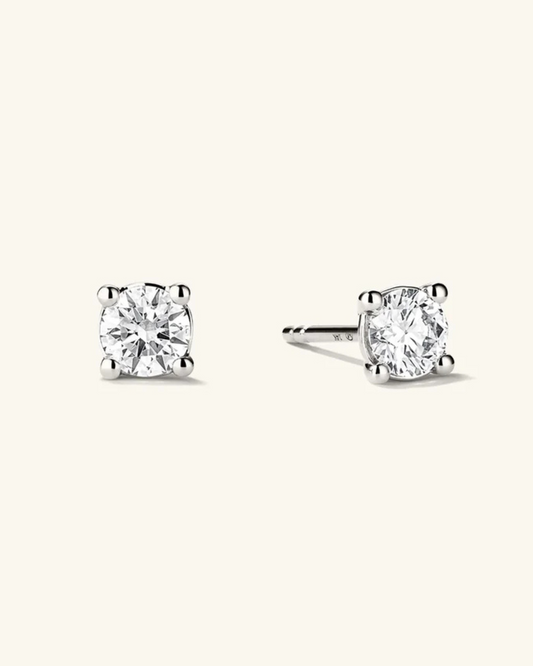 0.78 ct. (5mm) Moissanite Studs