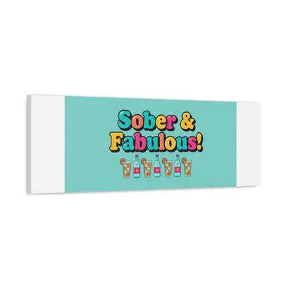 Sober & Fabulous! Canvas | Dry January, Mocktail Trend