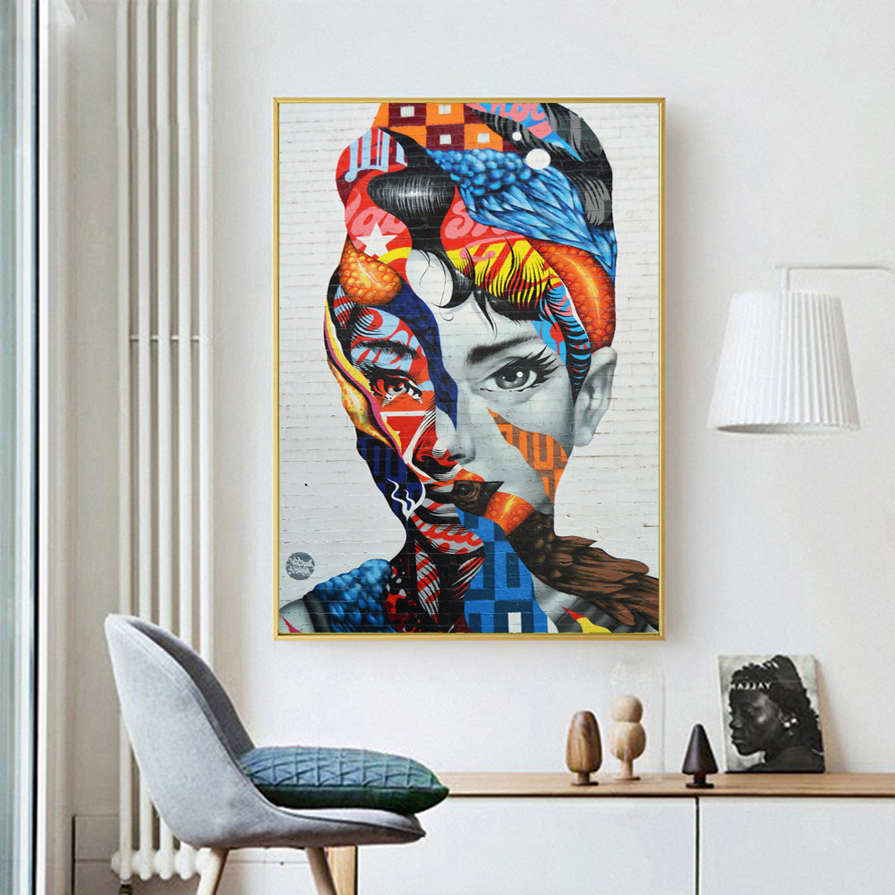 Abstract art deco