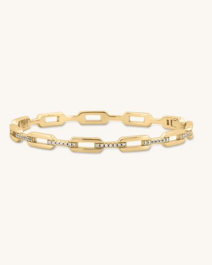 Bangle Paperclip Bracelet