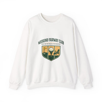 Weekend Fairway Club Crewneck – Unisex Golf Sweatshirt