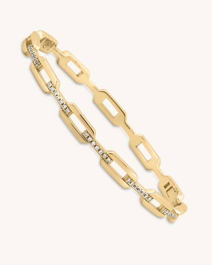 Bangle Paperclip Bracelet