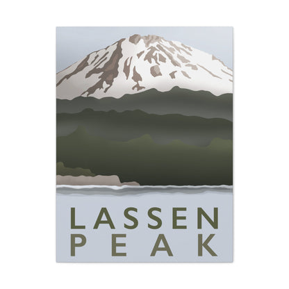 Lassen Peak Canvas Print – Wall Art