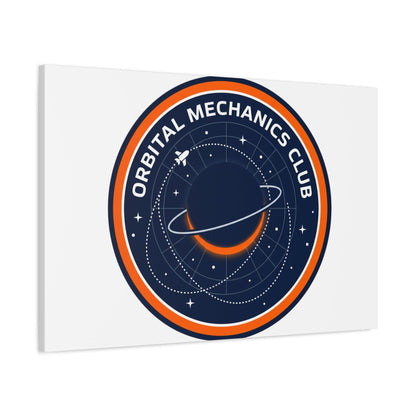 Orbital Mechanics Club Canvas | mission patch, space science