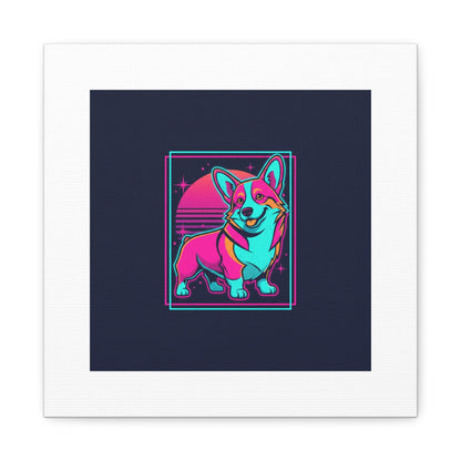 Platonic Love Corgi Canvas | Friendship Valentine, Galentine’s Wall Art