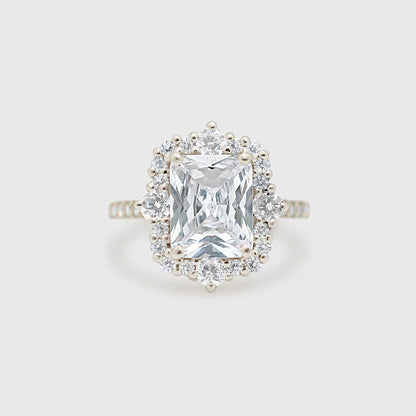"Amber" Ring- Moissanite Collection