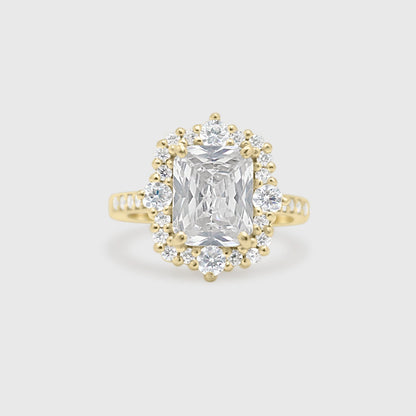 "Amber" Ring- Moissanite Collection