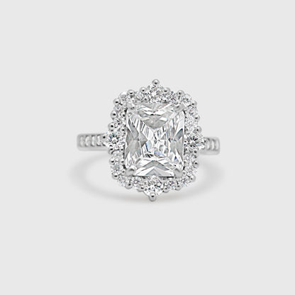 "Amber" Ring- Moissanite Collection
