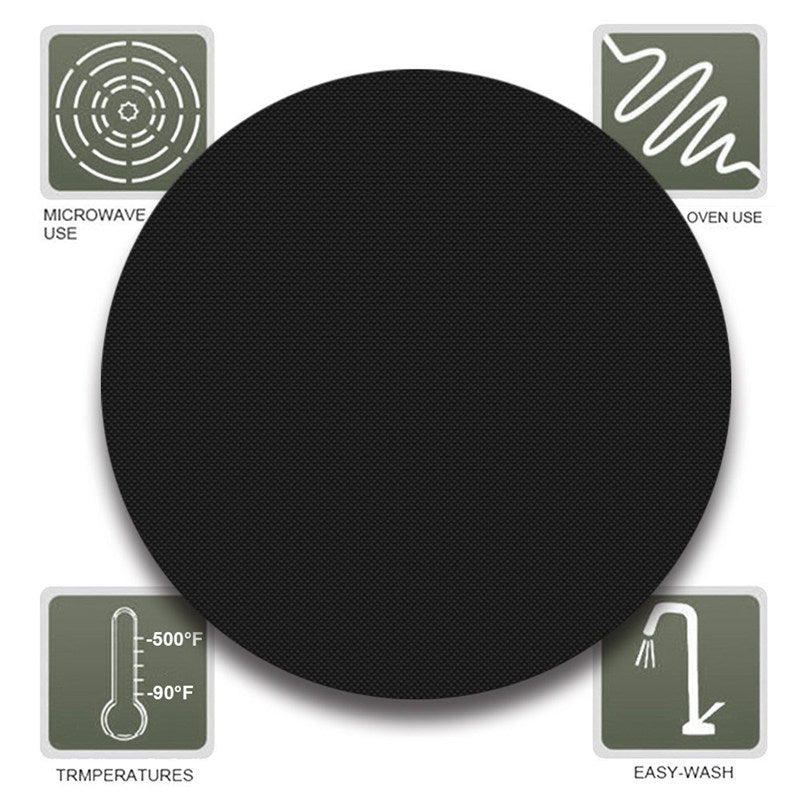 Non-stick barbecue grill mat