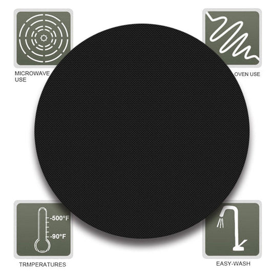 Non-stick barbecue grill mat