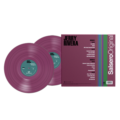 Jerry Rivera - El Bebe…..Salsero Original Orchid Vinyl 2LP