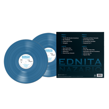 Ednita Nazario - Soy Mujer Aqua Vinyl 2LP