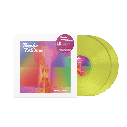 Bomba Estereo - Amanecer 10 Year Anniversary Highlighter Yellow Vinyl 2LP