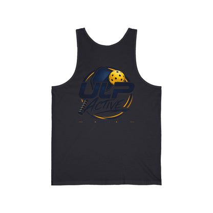 ULP Active Pickleball Tank Top Just One More Game— Play • Connect • Grow Athletic Jersey