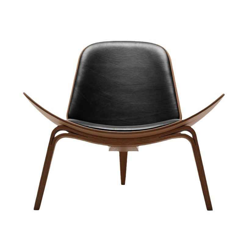 Nordic Smile Shell Chair Living Room Backrest Armchair Airplane Chair