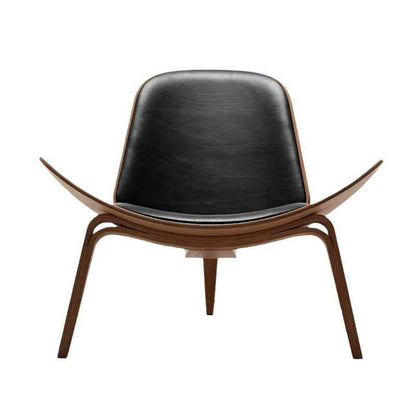 Nordic Smile Shell Chair Living Room Backrest Armchair Airplane Chair