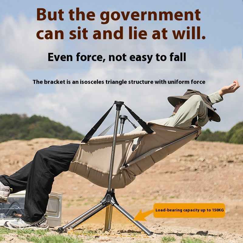Rocking Chair Outdoor Aluminum Alloy Folding Chair Portable