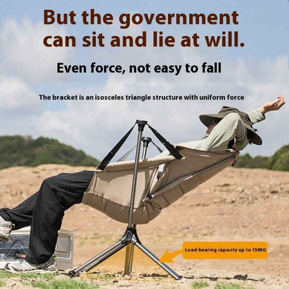 Rocking Chair Outdoor Aluminum Alloy Folding Chair Portable