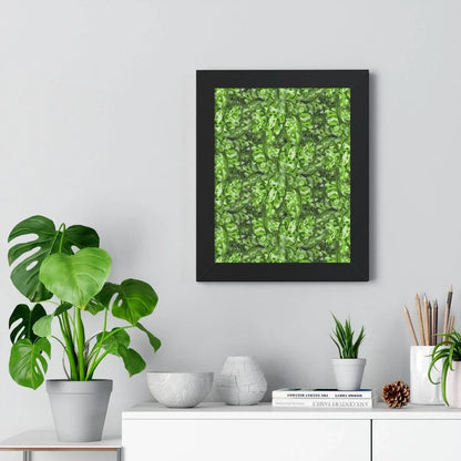Aglaonema Pictum Framed Print – Botanical Wall Art