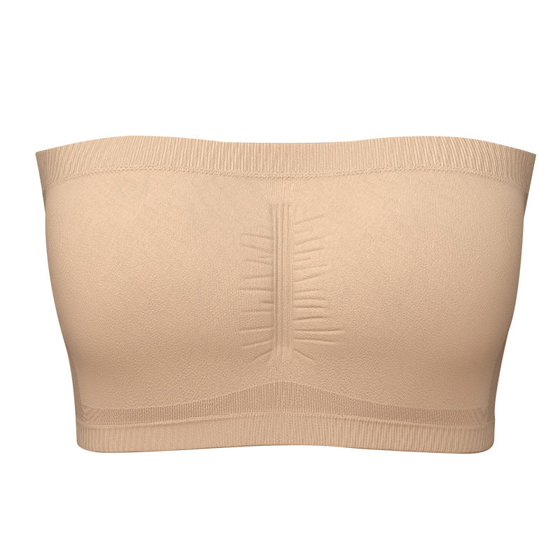 Invisible Seamless Strapless Bra - Back-Slimming & Anti-Exposure Bralette (S-6XL)